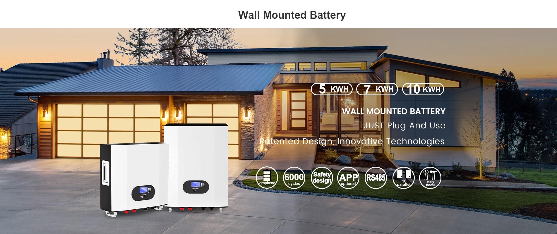 Powerwall Lithium ion battery pack